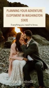 how to plan an adventure elopement in Washington