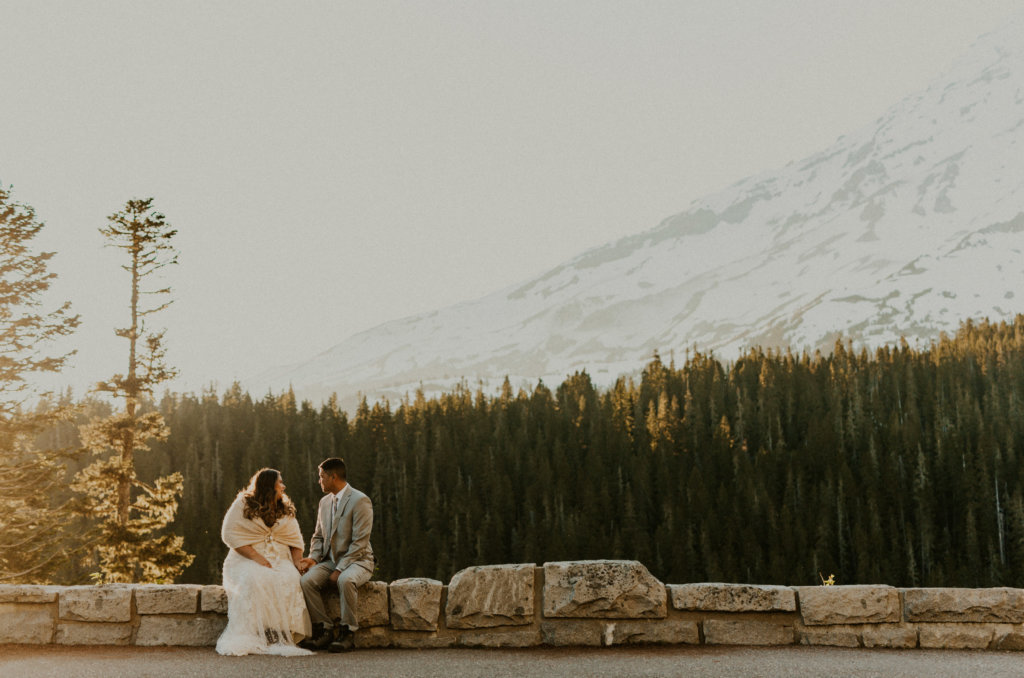 how to elope at mount rainier