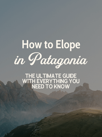 how to elope in patagonia graphic